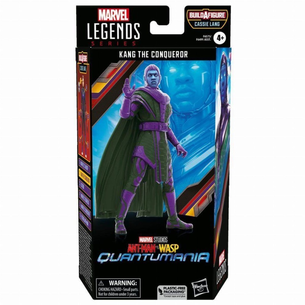 Hasbro Marvel Legends Series Build a Figure Cassie Lang: Ant-Man and the Wasp Quantumania - Kang the Conqueror Action Figure (15cm) (Excl.) (F6575)