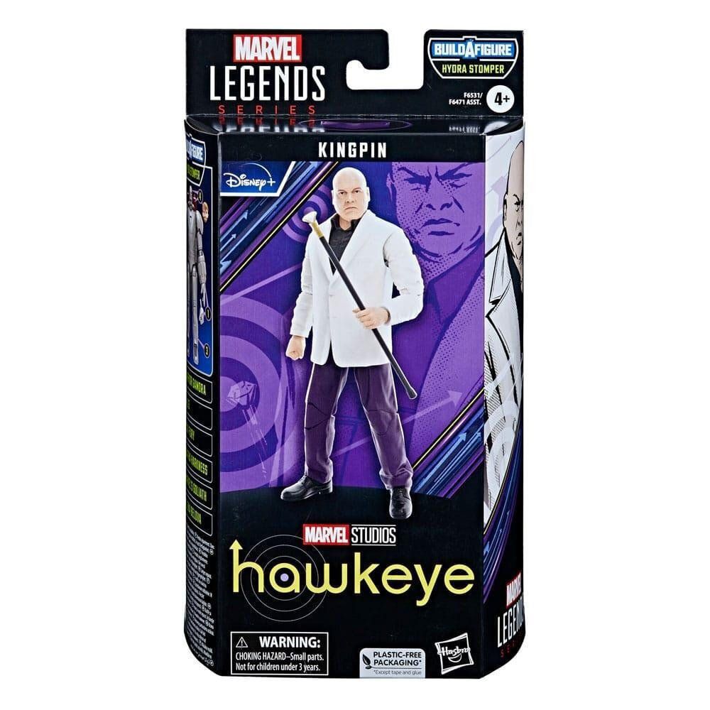 Hasbro Disney Marvel Legends Series: Build a Figure Hydra Stomper - Hawkeye Kingpin Action Figure (15cm) (F6531)