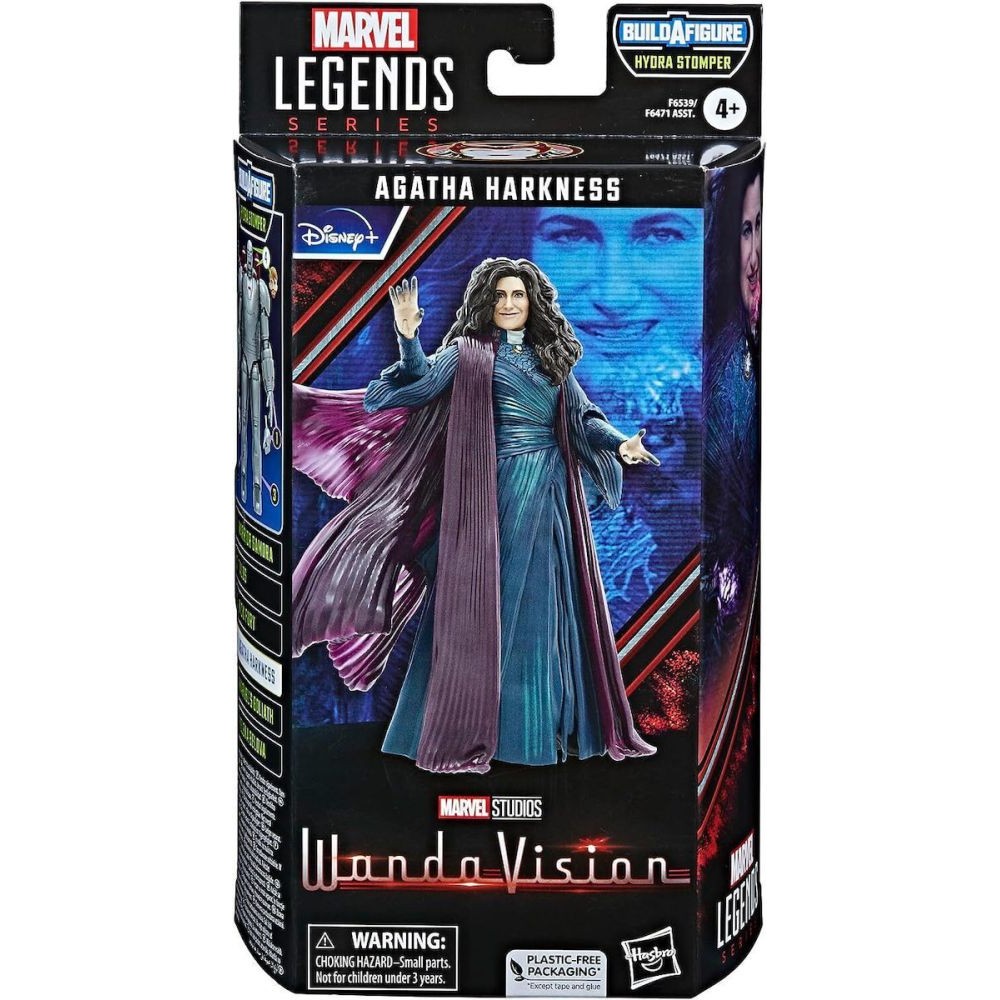 Hasbro Disney Marvel Legends Series: Build a Figure Hydra Stomper - WandaVision Agatha Harkness Action Figure (15cm) (F6539)