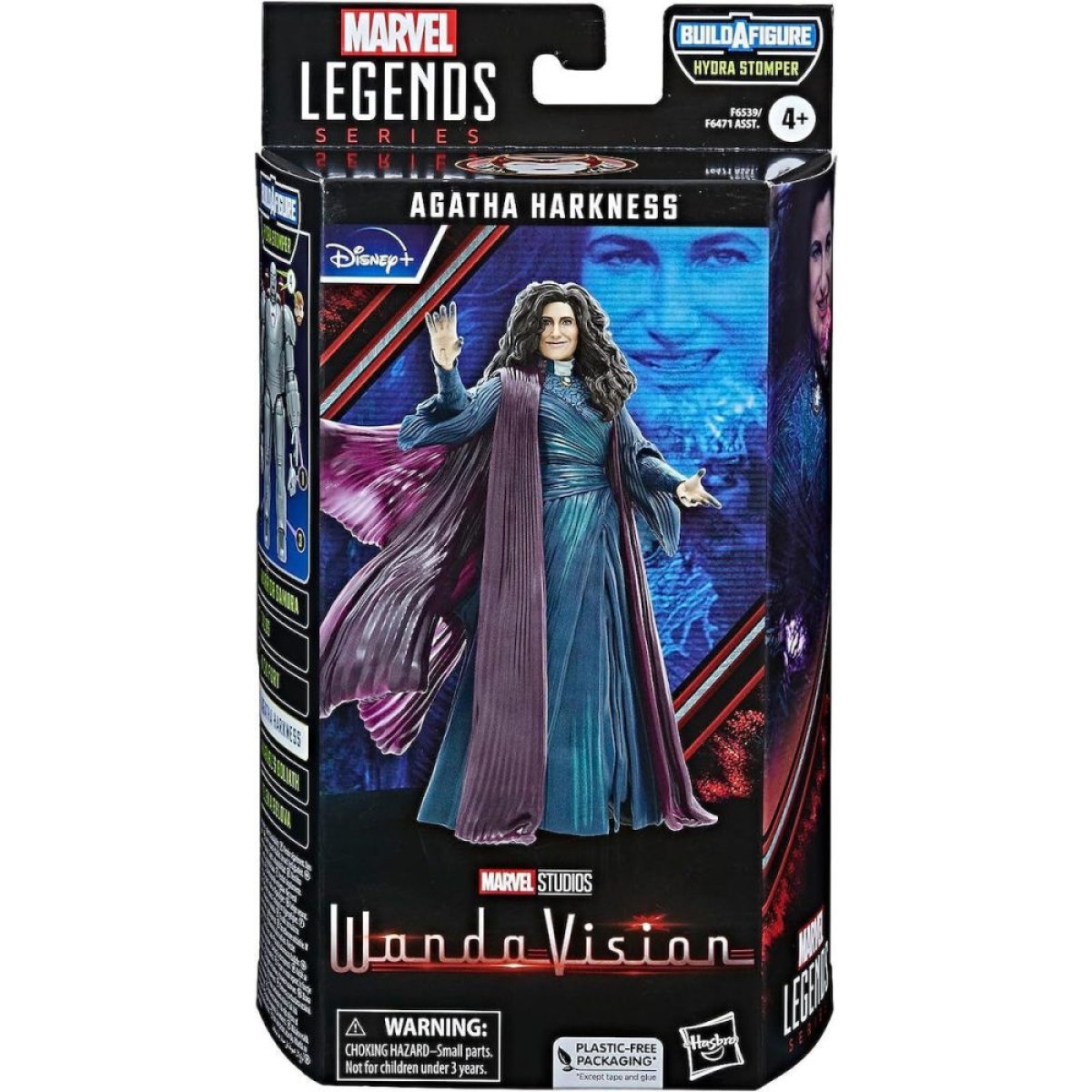 Hasbro Disney Marvel Legends Series: Build a Figure Hydra Stomper - WandaVision Agatha Harkness Action Figure (15cm) (F6539)