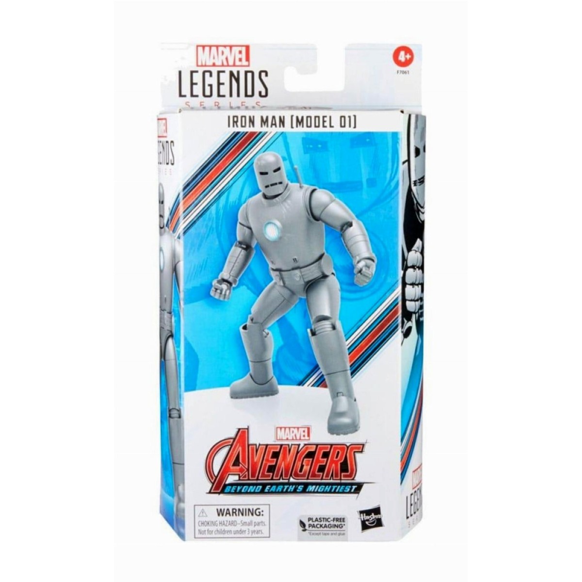 Hasbro Fans Marvel Avengers: Legends Series (60th Anniversary) - Beyond Earths Mightiest - Iron Man (Model 01) Action Figure (F7061)