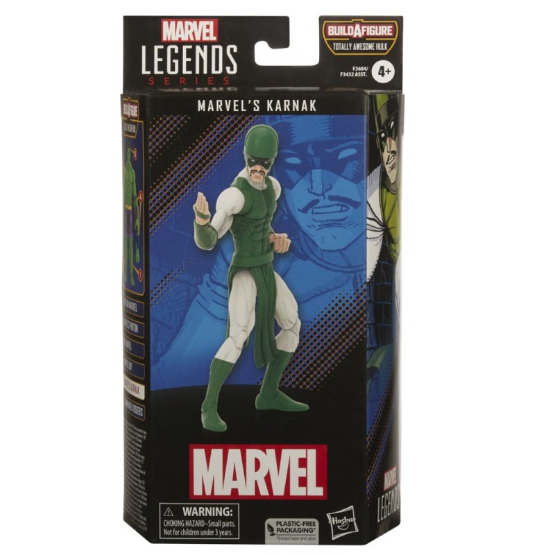 Hasbro Marvel Legends Series Build a Figure Totally Awesome Hulk: Marvel's Karnak Action Figure (15cm) (Excl.) (F3684)