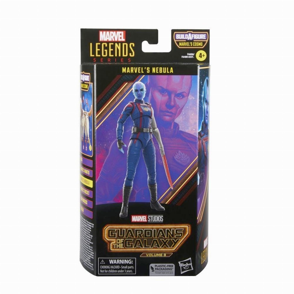 Hasbro Fans Marvel Legends Series: Guardians of the Galaxy Volume 3 - Marvel's Nebula Action Figure (Build-A-Figure) (15cm) (F6606)