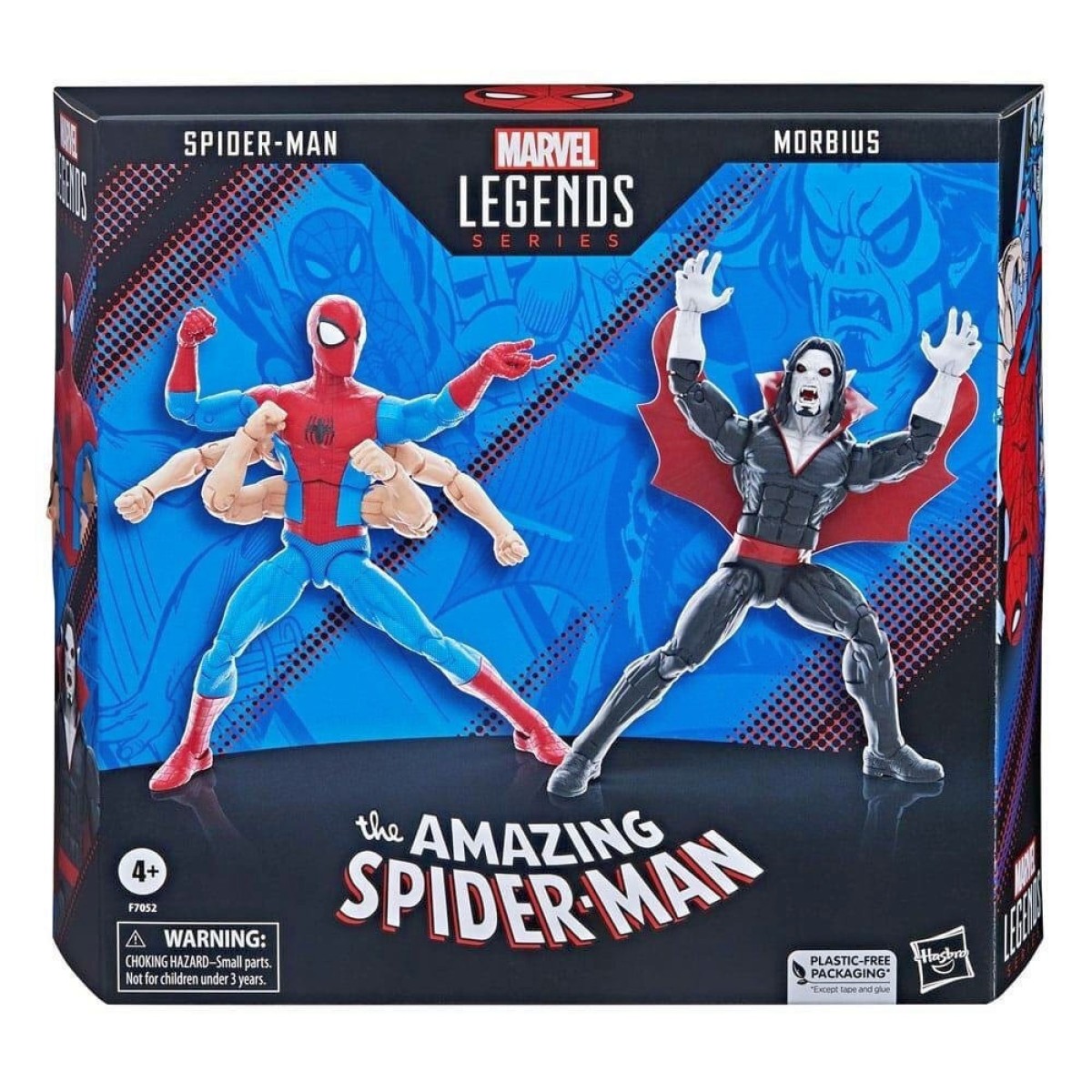 Hasbro Fans Marvel Legends Series: The Amazing Spider-Man - Spider-Man  Morbius Action Figures (15cm) (F7052)