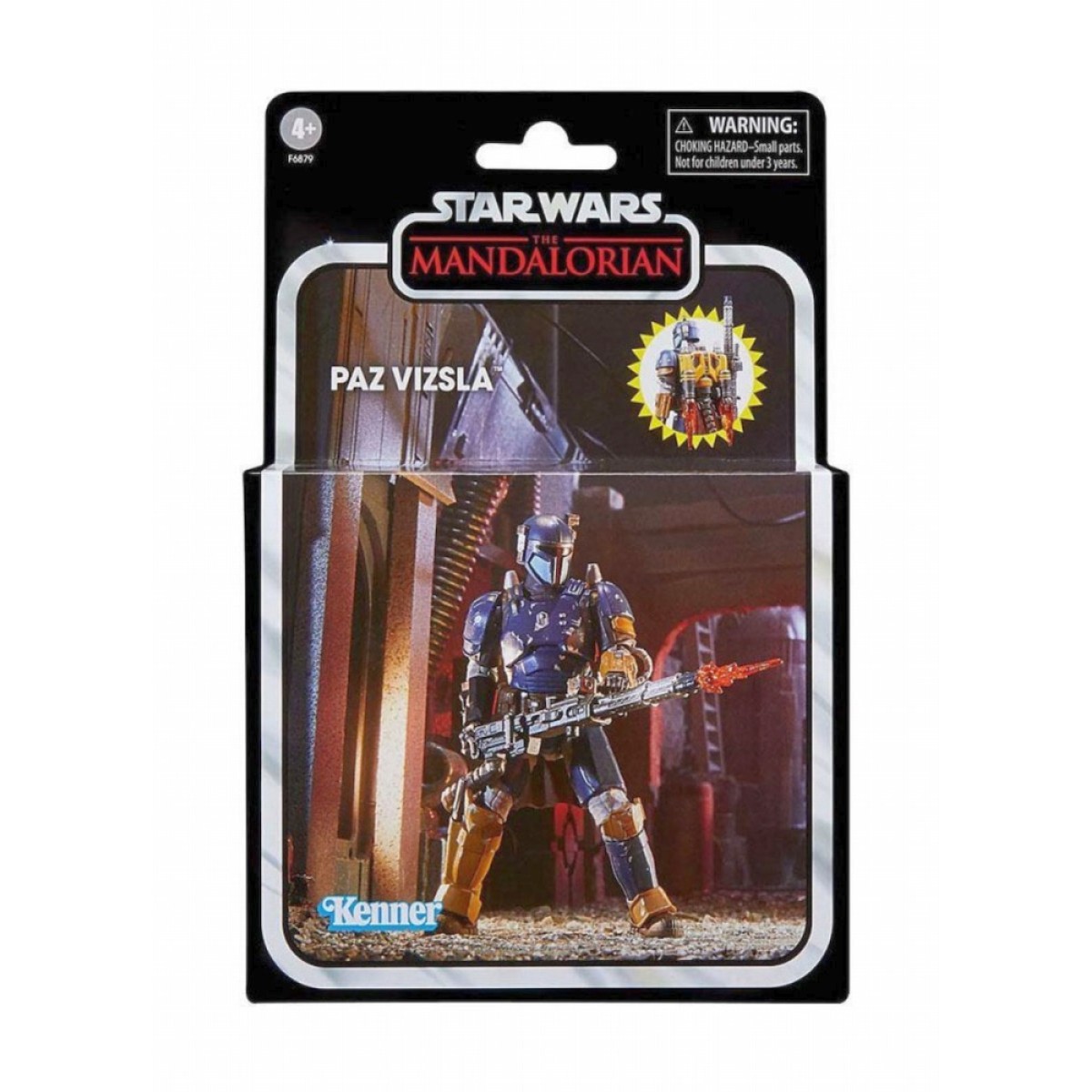 Hasbro Fans Vintage Collection Disney Star Wars: The Mandalorian - Paz Vizsla Action Figure (10cm) (F6879)