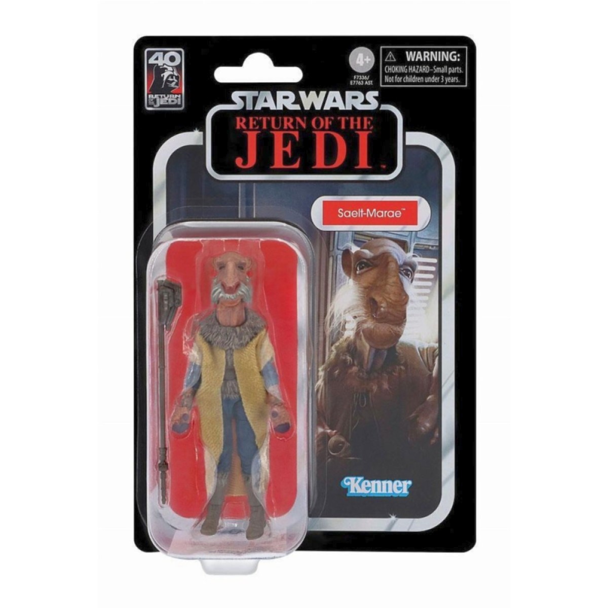 Hasbro Fans Disney Star Wars Return of the Jedi: The Vintage Collection - Saelt-Marae Action Figure (10cm) (F7336)