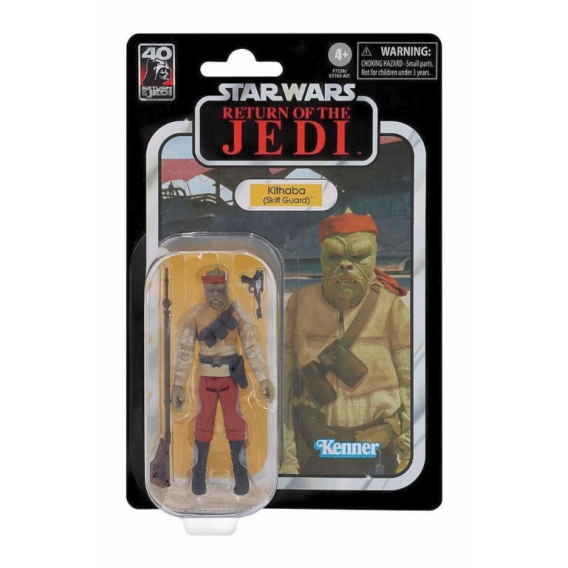 Hasbro Fans Vintage Collection: Disney Star Wars Return of the Jedi - Kithaba (Skiff Guard) Action Figure (10cm) (F7338)