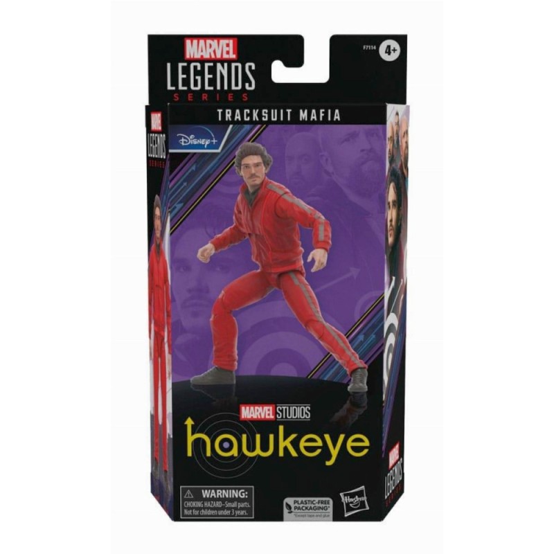 Hasbro Fans Marvel Legends Series: Hawkeye Comics - Tracksuit Mafia Action Figure (15cm) (F7114)