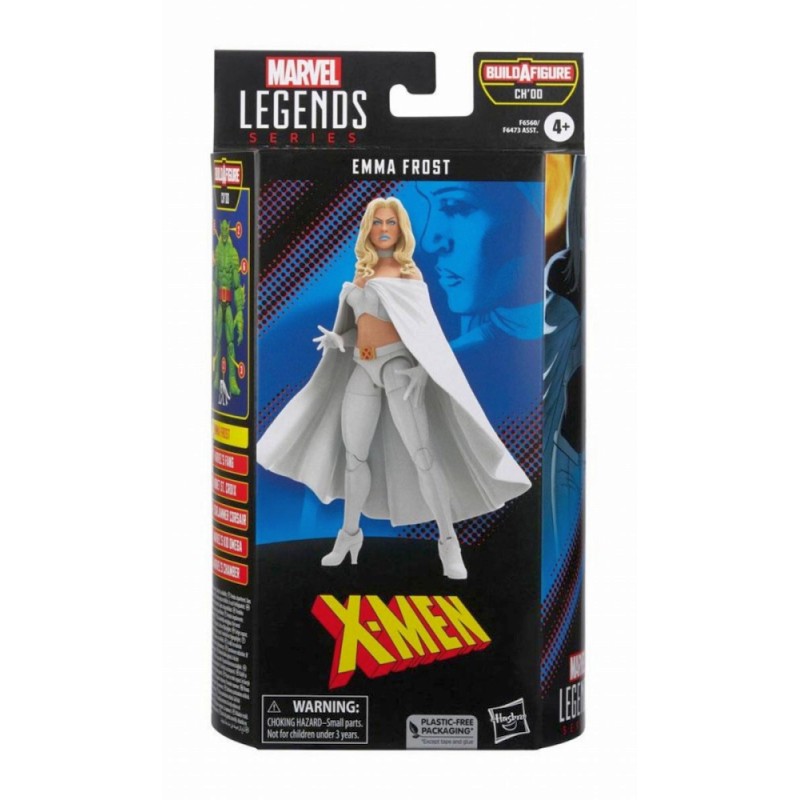 Hasbro Fans Marvel Legends Series: X-Men - Emma Frost Action Figure (Build-a-Figure Ch'od) (15cm) (F6560)