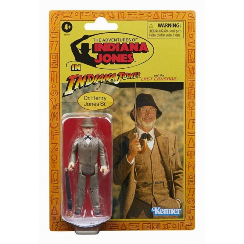 Hasbro Fans Indiana Jones and the Temple of Doom: Dr. Henry Jones Action Figure (15cm) (F6084)