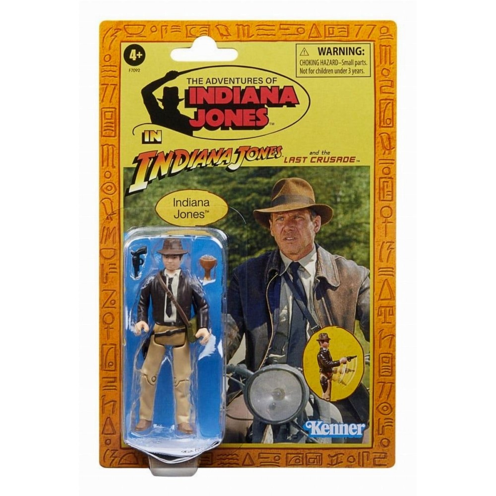 Hasbro Fans Indiana Jones and the Temple of Doom: Indiana Jones (Adventure) Action Figure (15cm) (Excl.) (F7092)