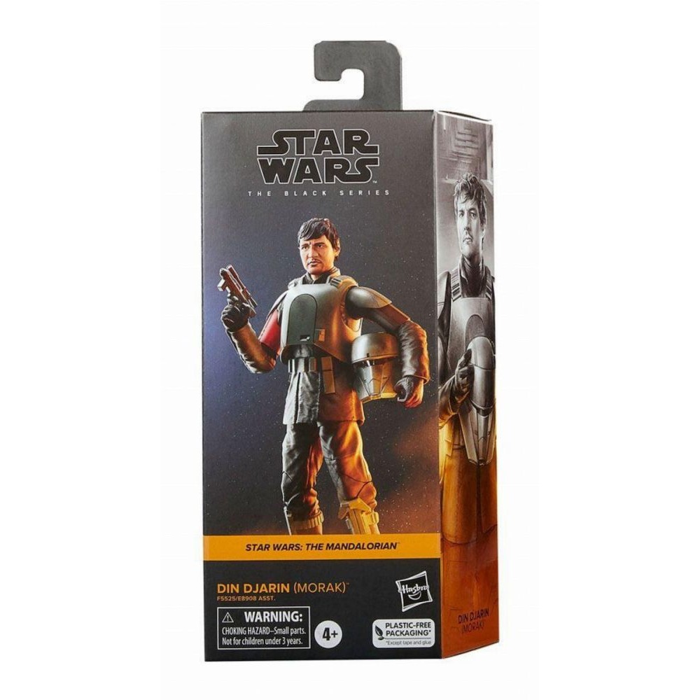 Hasbro Disney Star Wars The Black Series: The Mandalorian - Din Djarin (Morak) Action Figure (F5525)