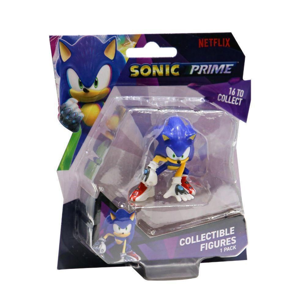 P.M.I. Sonic Prime - 1 Pack (S1)  Collectible Figure 6.5cm (Random) (SON2010)