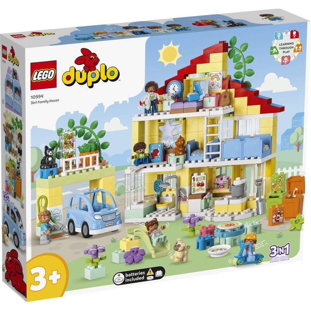 LEGO® DUPLO® Town: 3in1 Family House (10994)