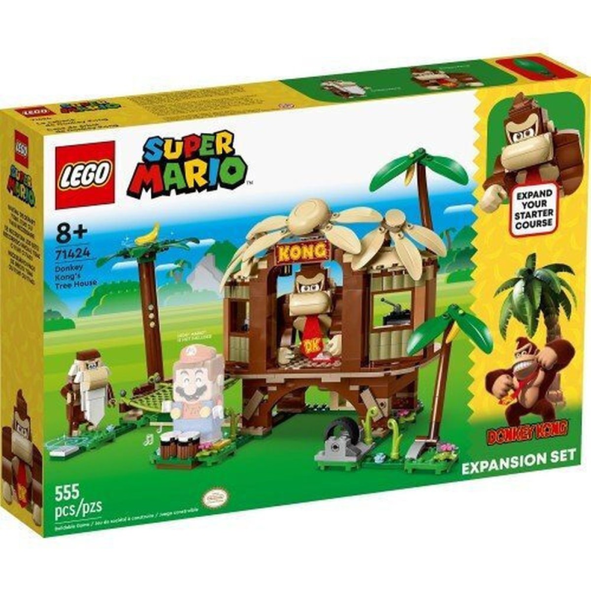 LEGO® Super Mario™: Donkey Kong’s Tree House Expansion Set (71424)