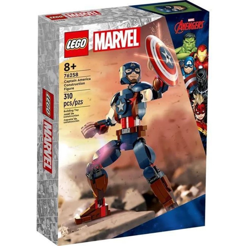 LEGO® Marvel: Captain America Construction Figure (76258)