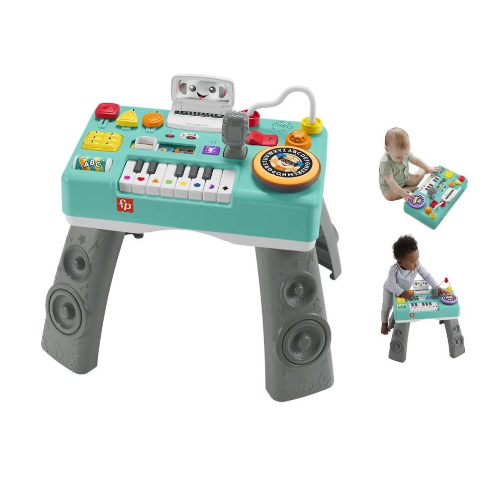 Fisher-Price Smart Stages - Mix &amp; Learn DJ Table (EN,GR,TR) (HRB61)