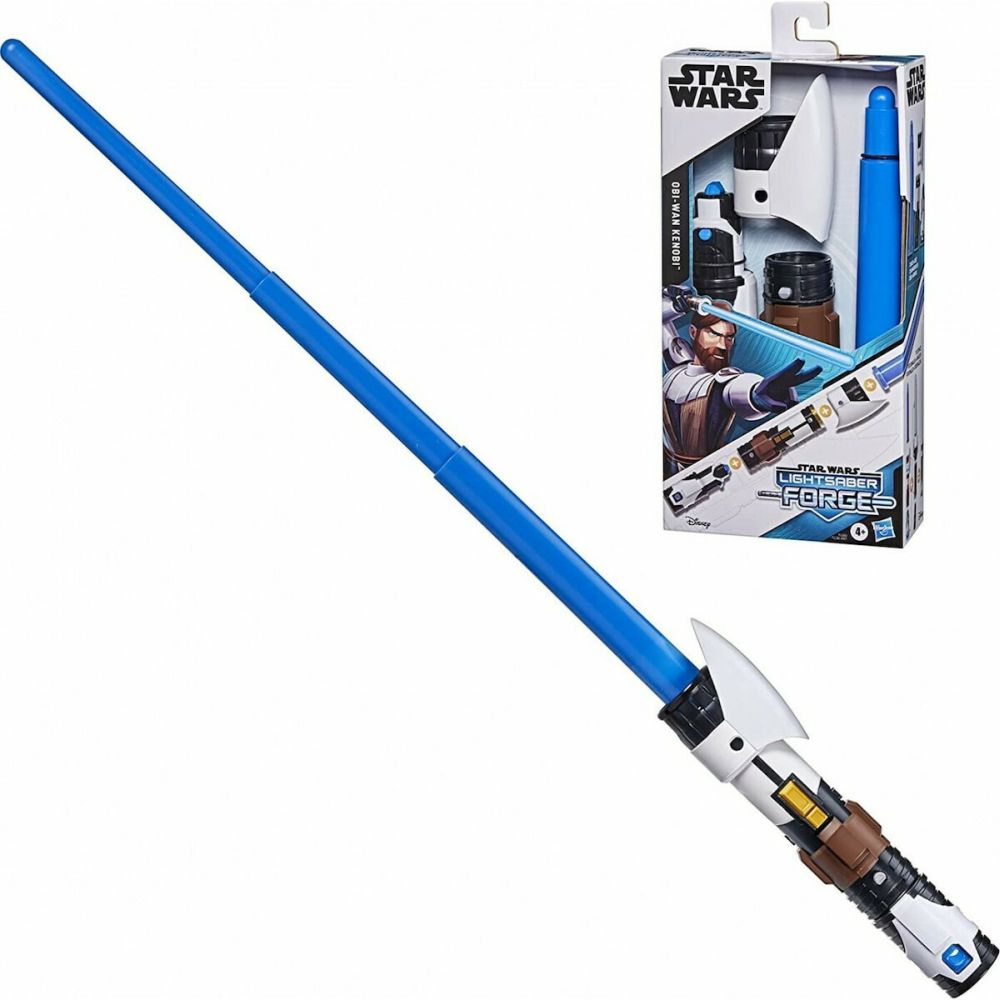 Hasbro Disney: Star Wars Lightsaber Forge - Obi-Wan Kenobi Extendable Blue Lightsaber (F1162)