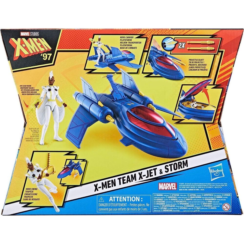 Hasbro Marvel Studios X-Men '97: Epic Hero Series - X-Men Team X-Jet &amp; Storm (F7974)