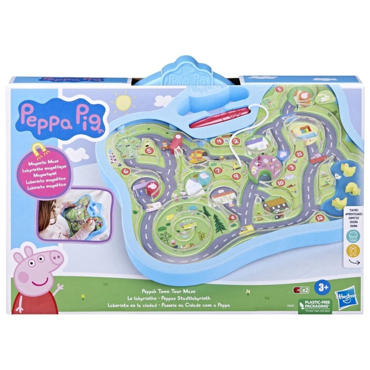 Hasbro Peppa Pig: Peppas Town Tour Maze (F6410)