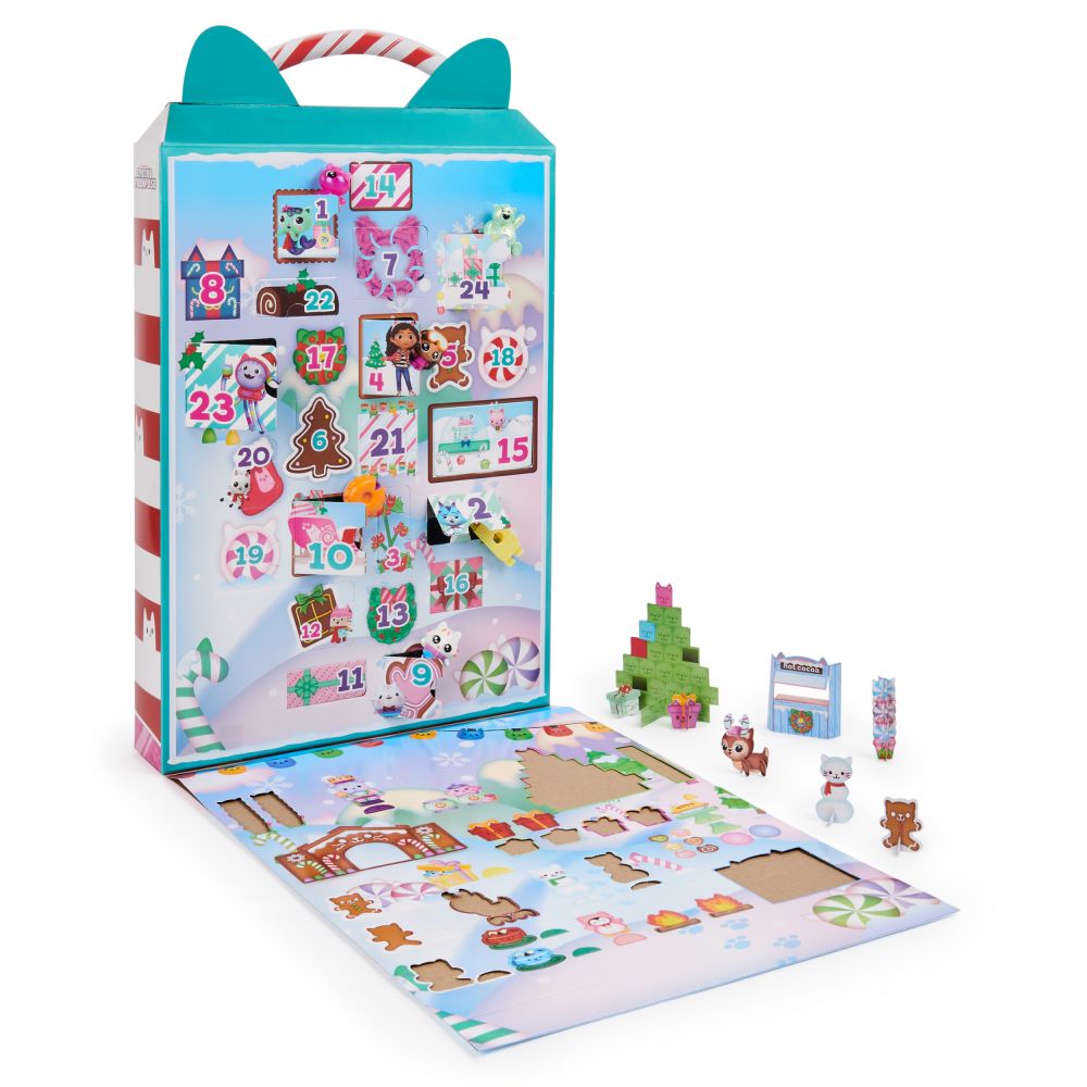 Spin Master Gabby's Dollhouse - Christmas Kitty Cat Advent Calendar (6067835)