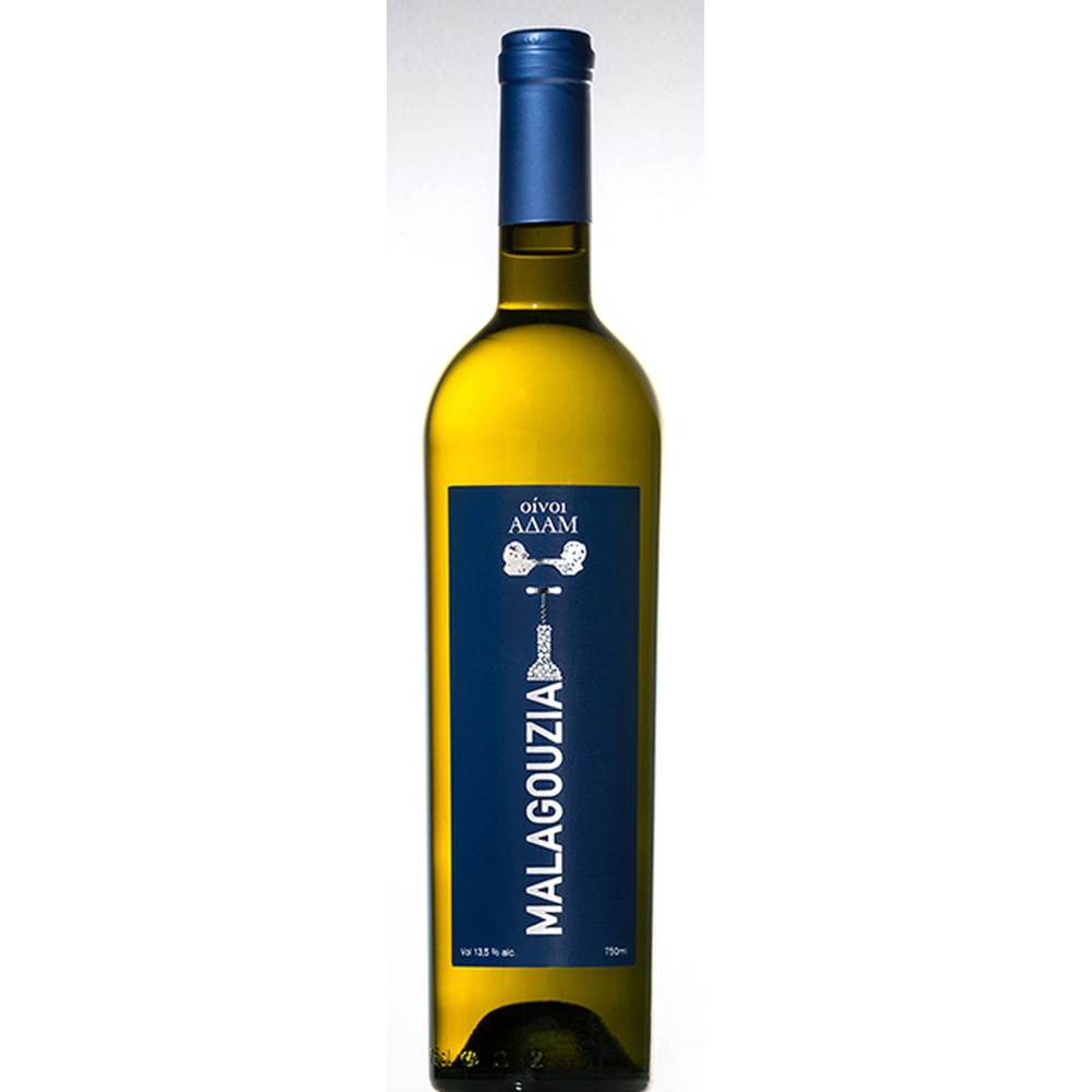 Adam Oinos - Malagouzia - White Dry Wine PGI,750ml