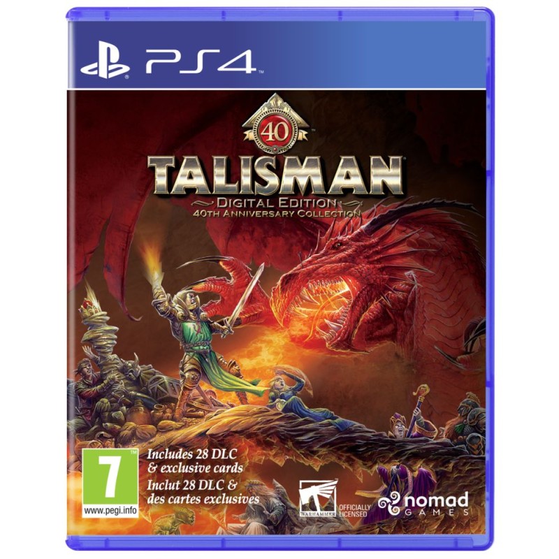 PS4 Talisman: Digital Edition - 40th Anniversary Collection