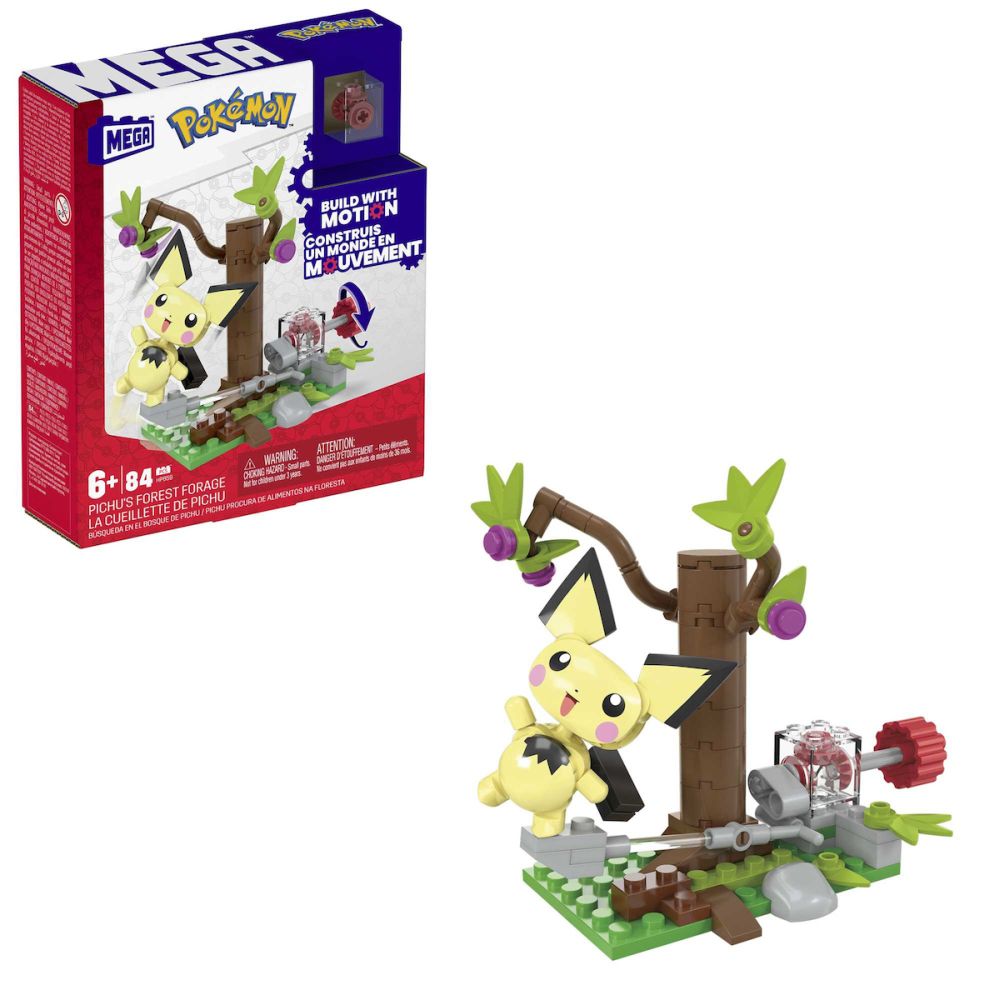 Mattel Mega Pokemon Adventure Builder: Pichu's Forest Forage (HPB59)