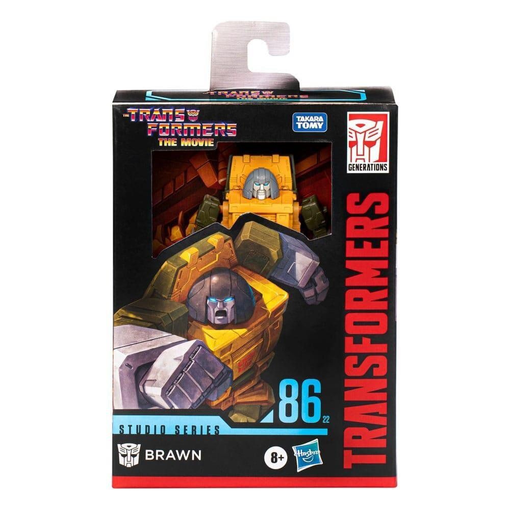 Hasbro Fans - Transformers: The Movie Deluxe Class - Brawn Action Figure (11cm) (Excl.) (F7236)