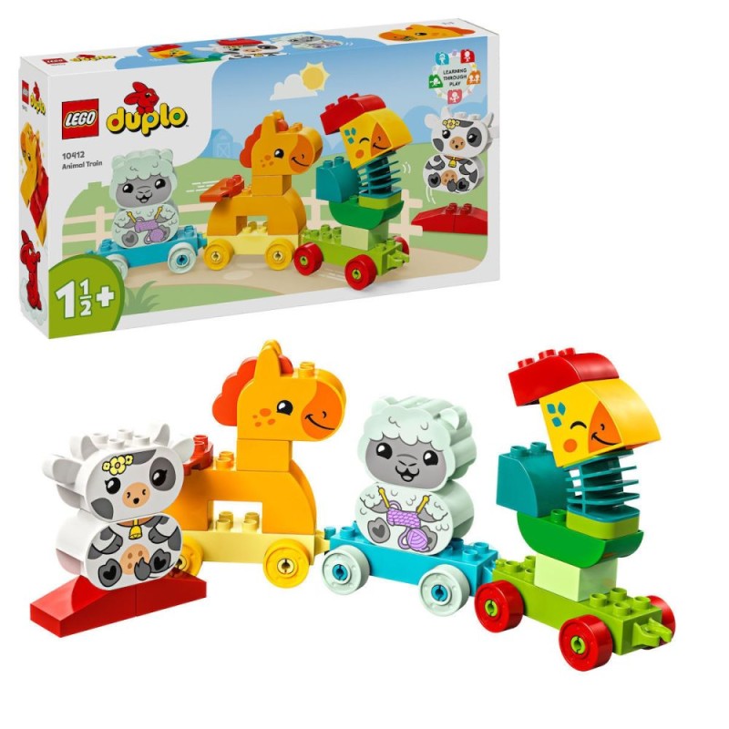 LEGO® DUPLO®: My First Animal Train Nature Toy (10412)