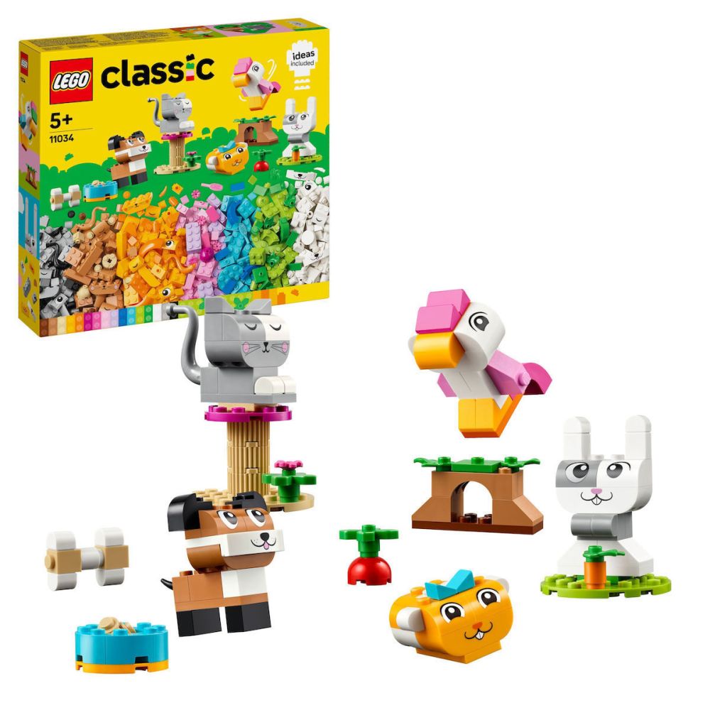 LEGO® Classic: Creative Pets Buildable Animal Toy (11034)