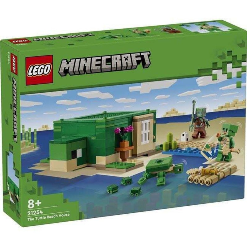 LEGO® Minecraft®: The Turtle Beach House Model (21254)