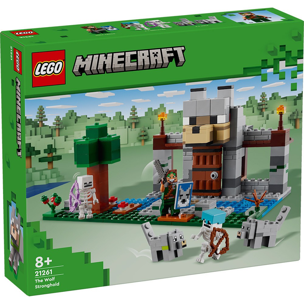 LEGO® Minecraft®: The Wolf Stronghold (21261)