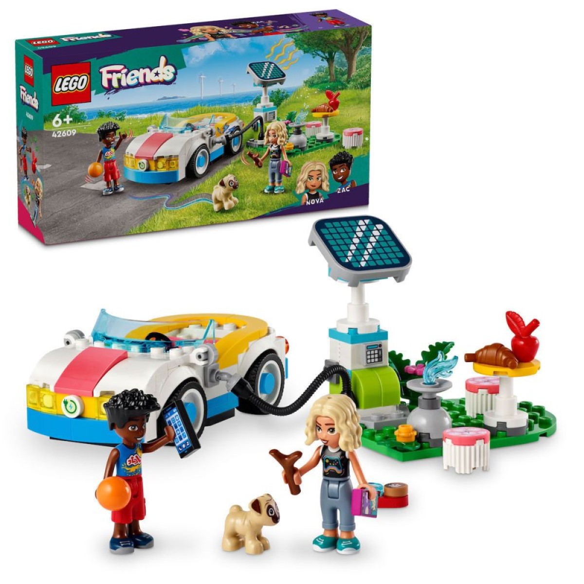 LEGO® Friends: Electric Car and Charger Toy (42609)