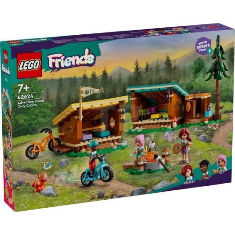 LEGO® Friends: Adventure Camp Cozy Cabins (42624)