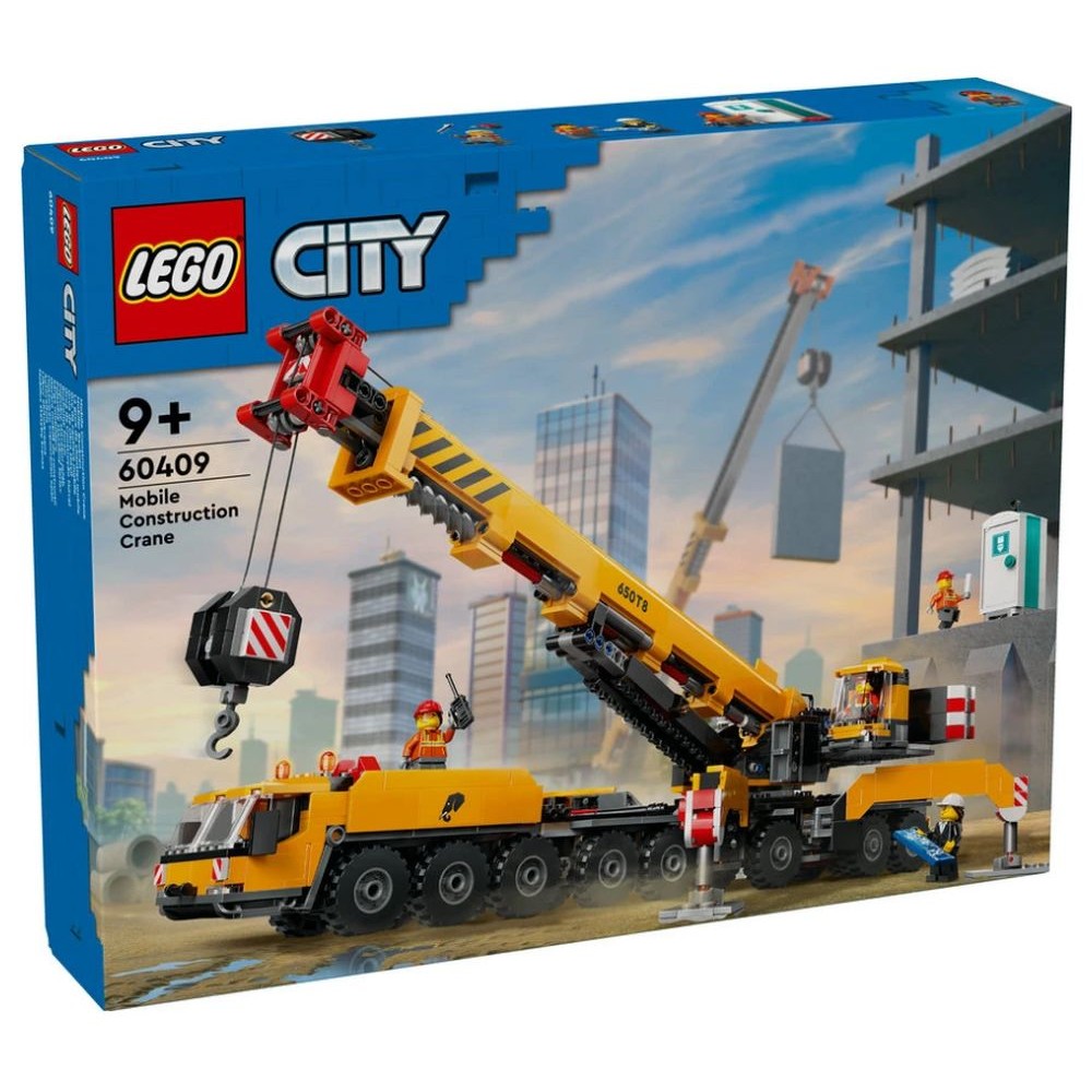 LEGO® City Great Vehicles: Yellow Mobile Construction Crane (60409)