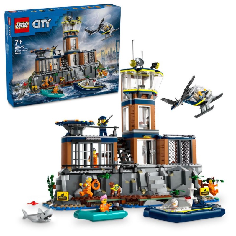 LEGO® City: Police Prison Island Building Toy (60419)