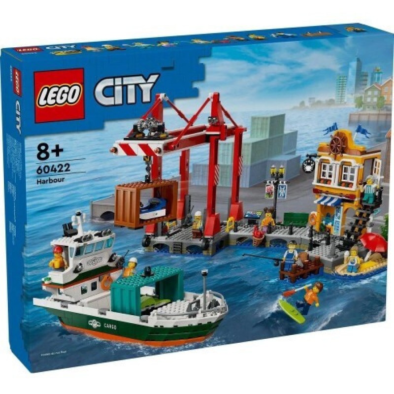 LEGO® My City: Seaside Harbor with Cargo Ship (60422)