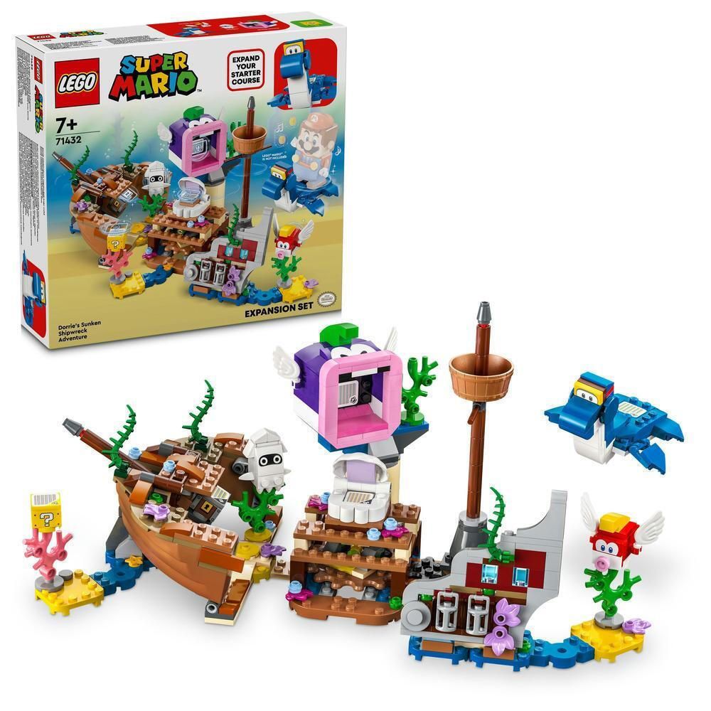 LEGO® Super Mario™: Dorrie's Sunken Shipwreck Adventure Expansion Set (71432)