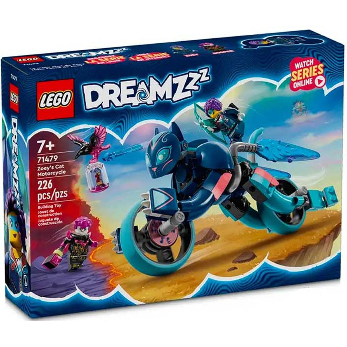 LEGO® DREAMZzz™: Zoey’s Cat Motorcycle (71479)