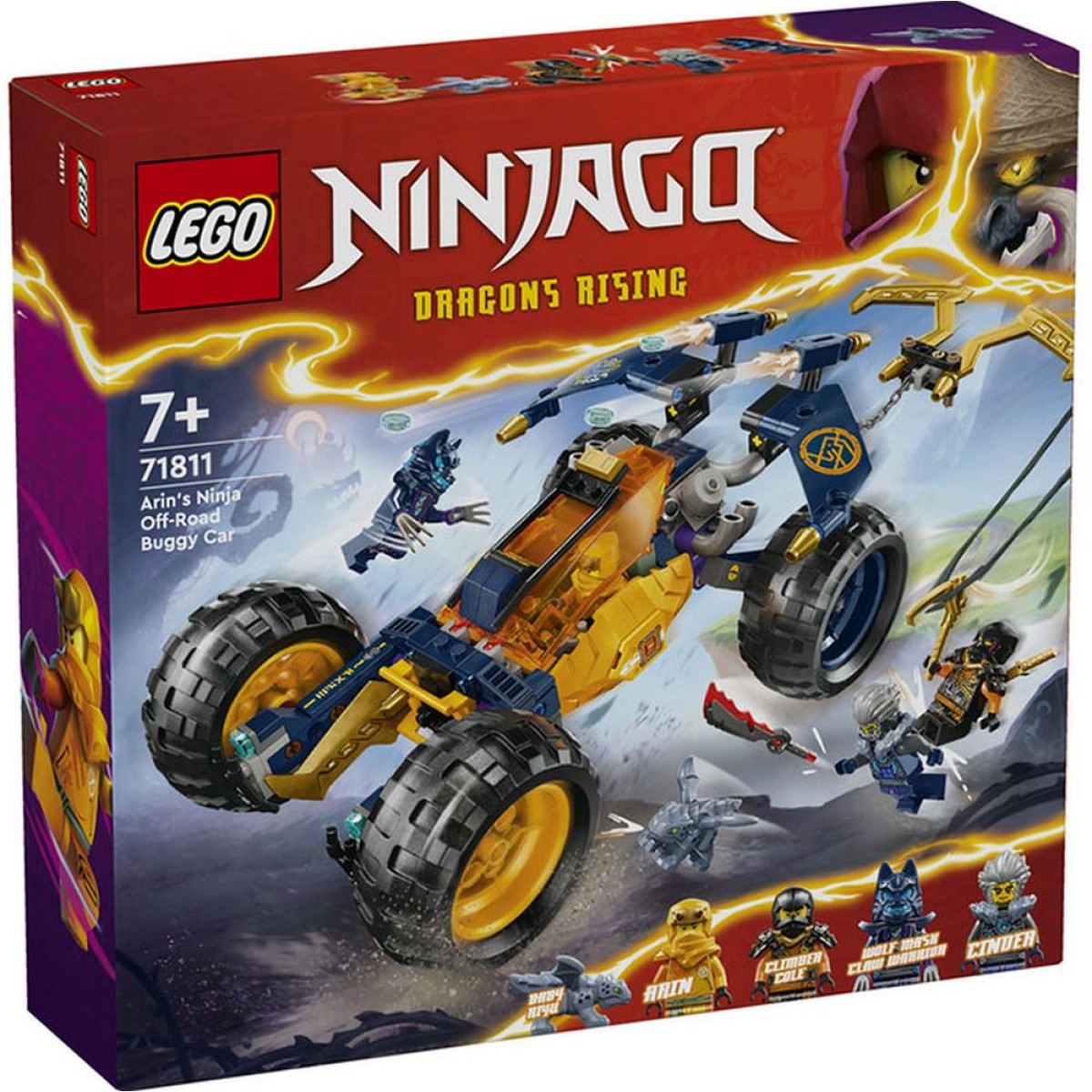 LEGO® NINJAGO®: Arins Ninja Off-Road Buggy Car (71811)