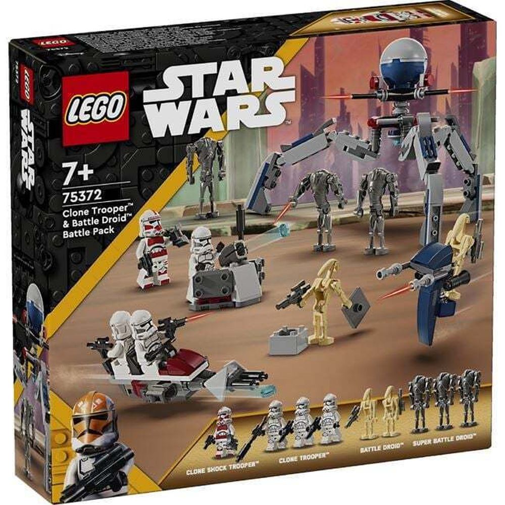 LEGO® Disney: Star Wars™- Clone Trooper™ &amp; Battle Droid™ Battle Pack (75372)