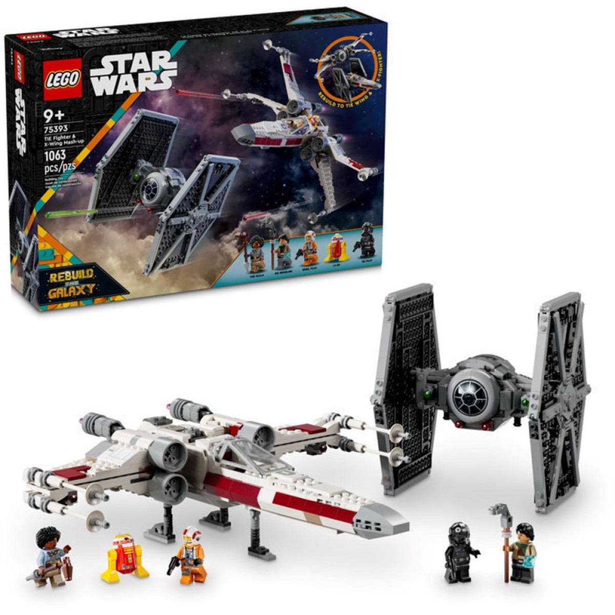 LEGO® Star Wars™: TIE Fighter  X-Wing Mash-up (75393)