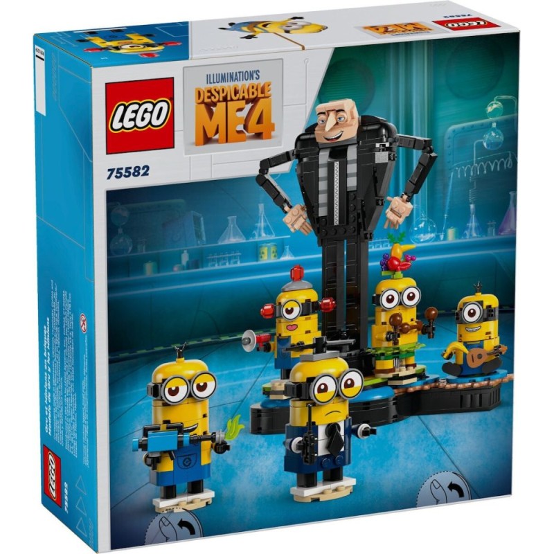 LEGO® Despicable Me: 4 Brick-Built Gru and Minions (75582)