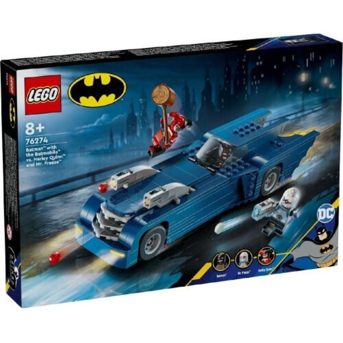 LEGO® DC Batman™: Batman with the Batmobile™ vs. Harley Quinn™  Mr. Freeze™ (76274)