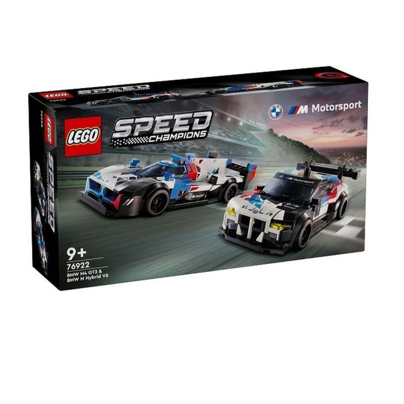 LEGO® Speed Champions: Bmw M4 Gt3 &amp; Bmw M Hybrid V8 Race Cars (76922)