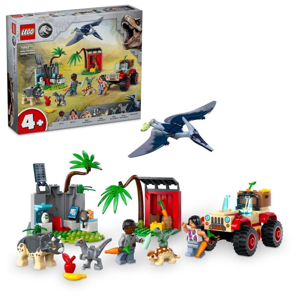 LEGO® Jurassic World: Baby Dinosaur Rescue Center (76963)