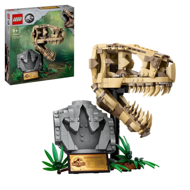 LEGO® Jurassic World: Dinosaur Fossils: T. rex Skull (76964)