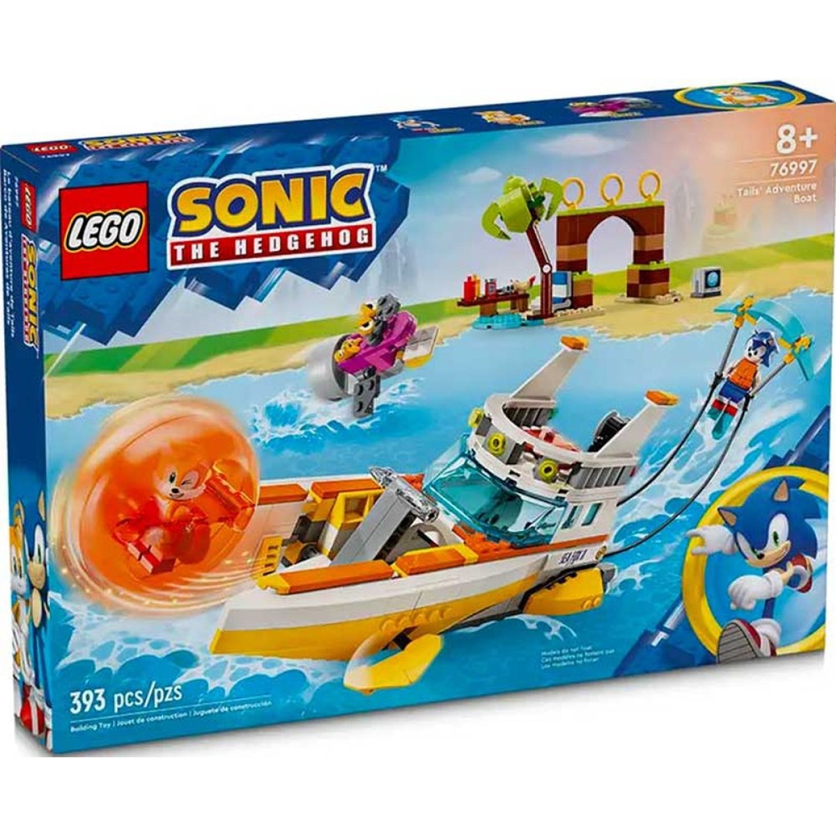 LEGO® Sonic the Hedgehog™: Tails’ Adventure Boat (76997)