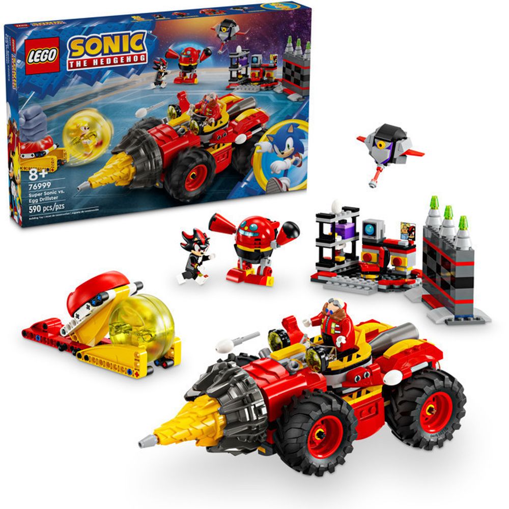 LEGO® Sonic the Hedgehog™: Super Sonic vs. Egg Drillster (76999)